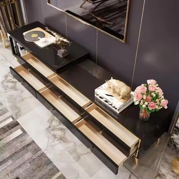 طاولة تلفاز بتصميم مودرن فاخر