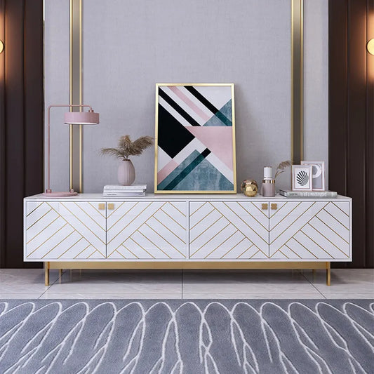 طاولة تلفاز بتصميم فاخر
