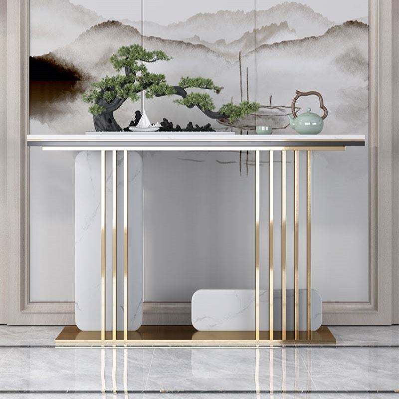 كونسول بسطح رخامي